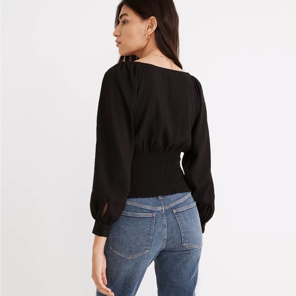 Preston Puff-Sleeve Top - Picture 2 of 4